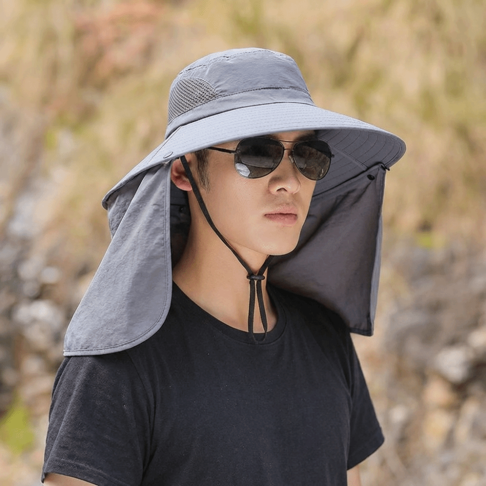 Fashion Cloth Men Sun Hat Big  - Visor Sun Hat 评论和价格