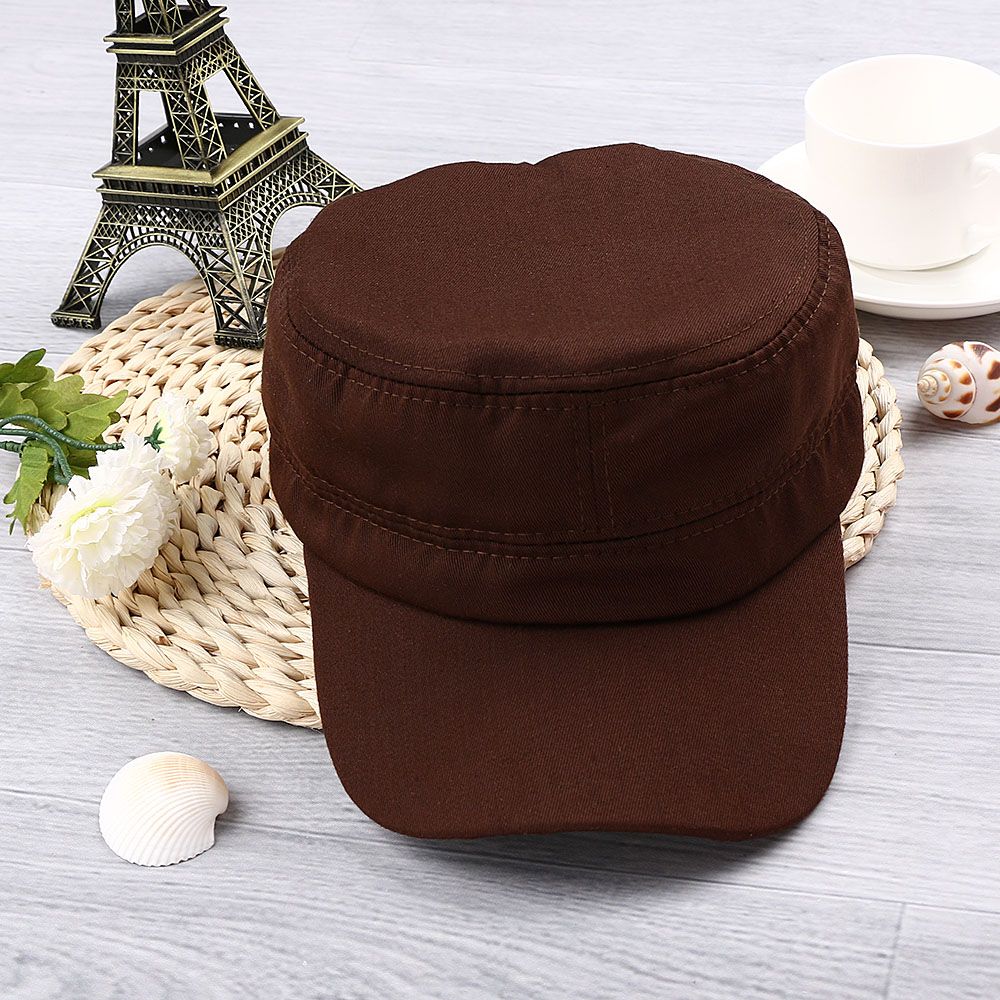 New Men Vintage Army Denim Bas - Snapback Hat Flat 评论和价格