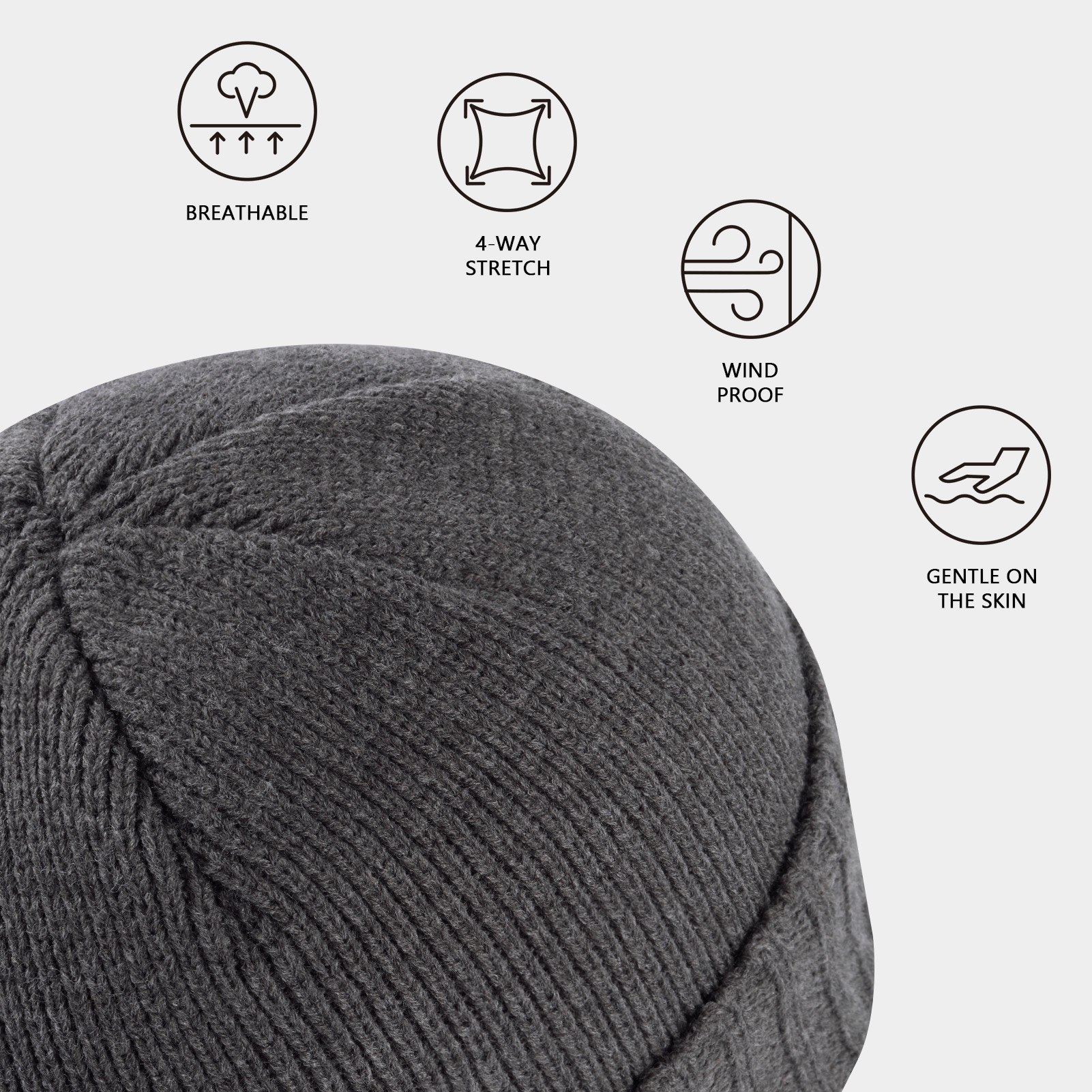 BASSDASH Winter Beanie Hats wi - Beanie Cuffed Knit 评论和价格