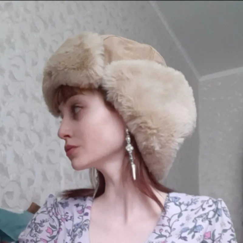 Pilot Winter Hat Outdoor Russi - Winter Trapper Hat 评论和价格