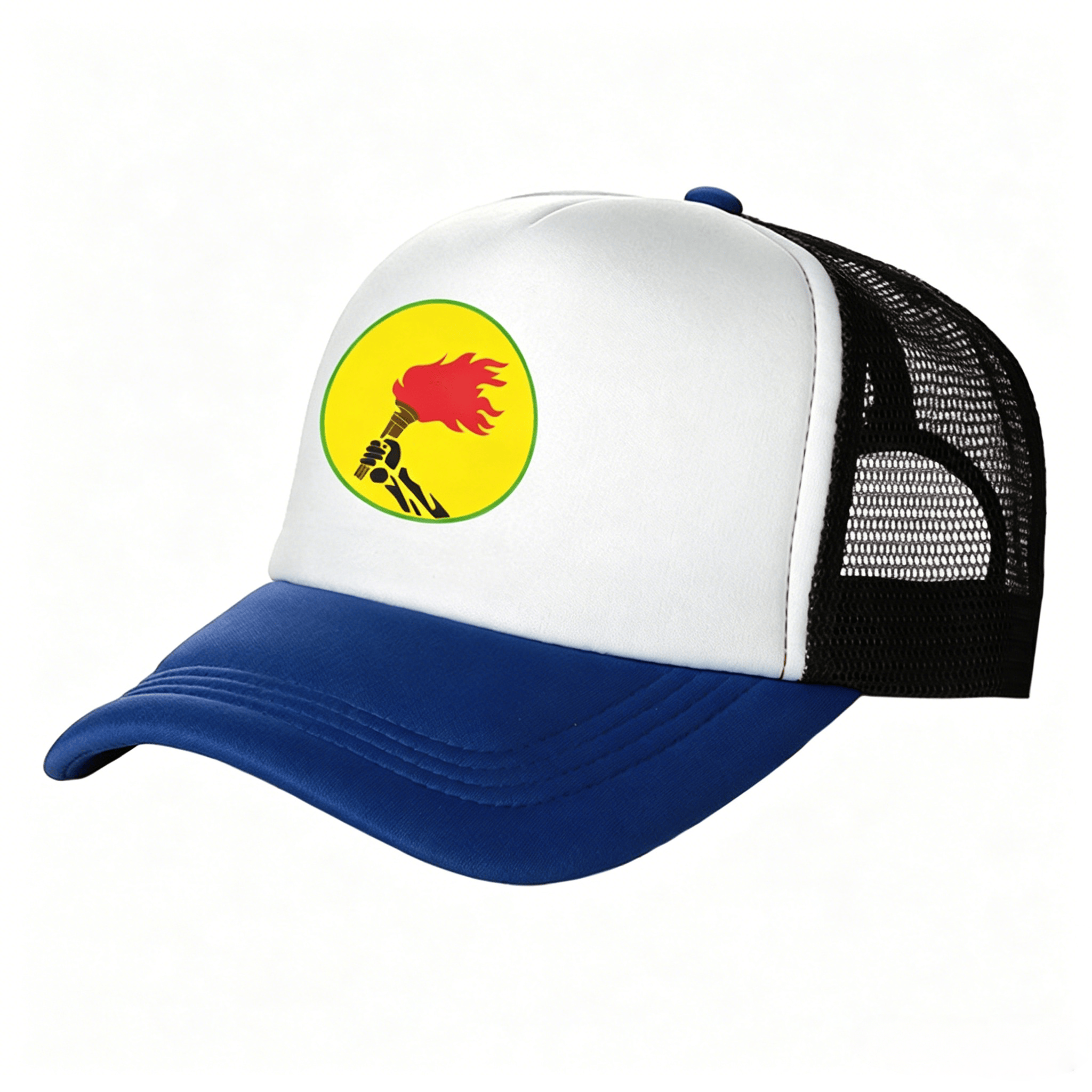 Zaire Torch Symbol Trucker Cap - Trucker Cap Mesh 评论和价格