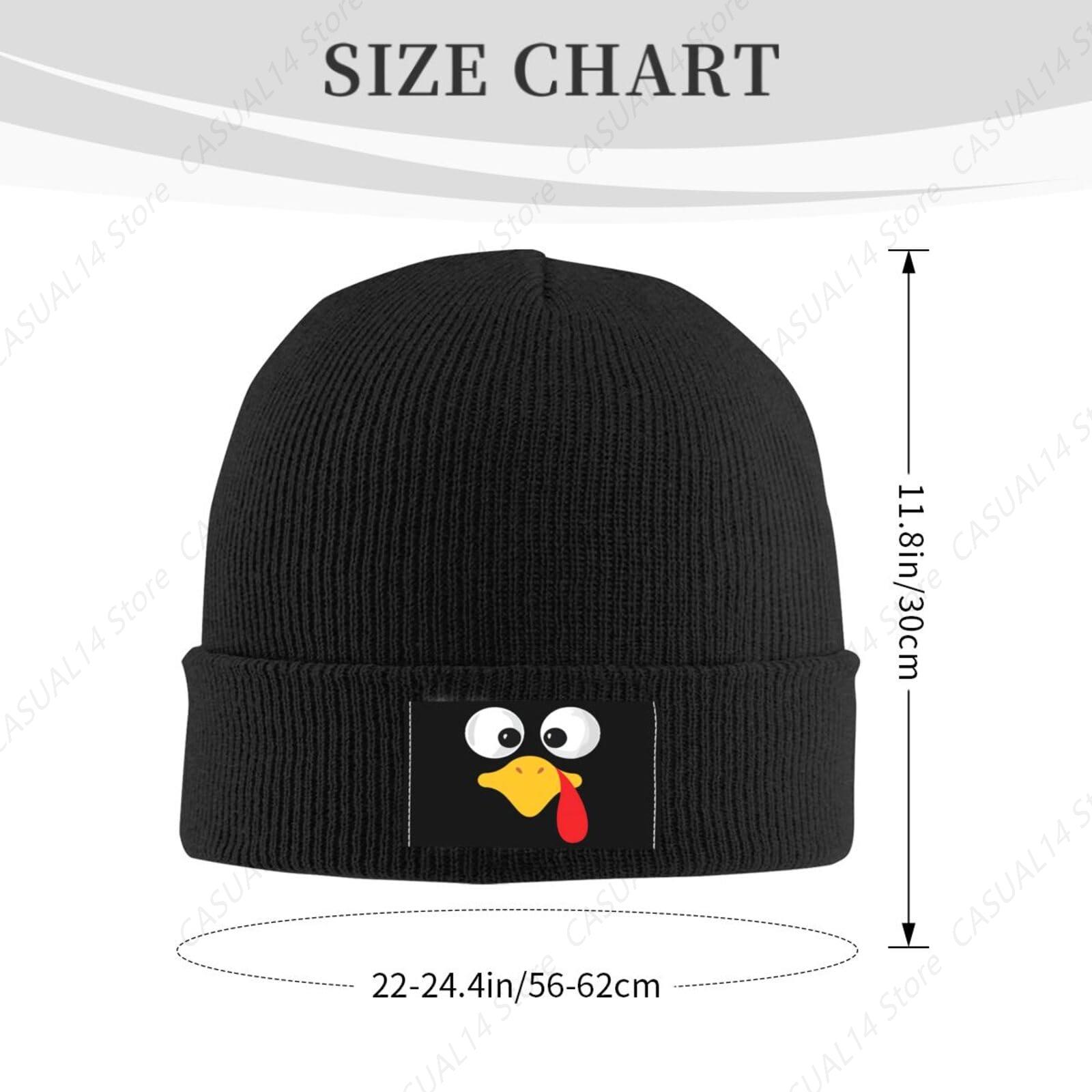 Thanksgiving Turkey Knit Cuffe - Beanie Cuffed Knit 评论和价格