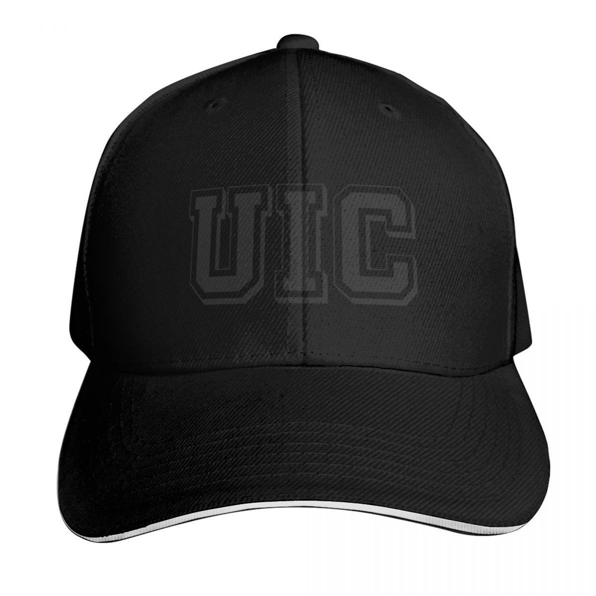 UIC Black White Baseball Cap H - Golf Cap Dad 评论和价格