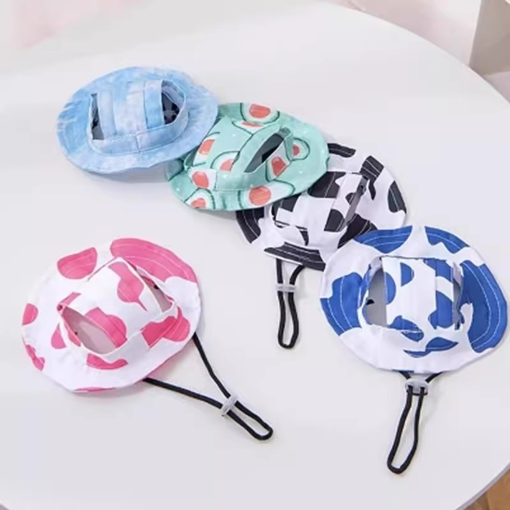 Beach Visor Cotton Cat Sun Hat - Bucket Hat Cotton 评论和价格