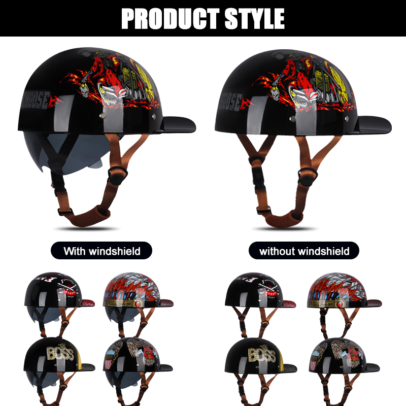 Baseball Cap Helmet Motorcycle - Baseball Cap Structured 评论和价格