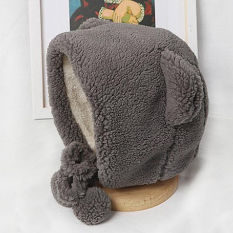 F42F Faux Fleece Plush Beanie  - Trapper Hat Ear Flap 评论和价格