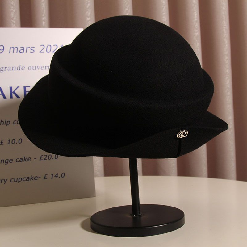 Wool Felt Sun Hats Round Top K - Fedora Hat Wool 评论和价格