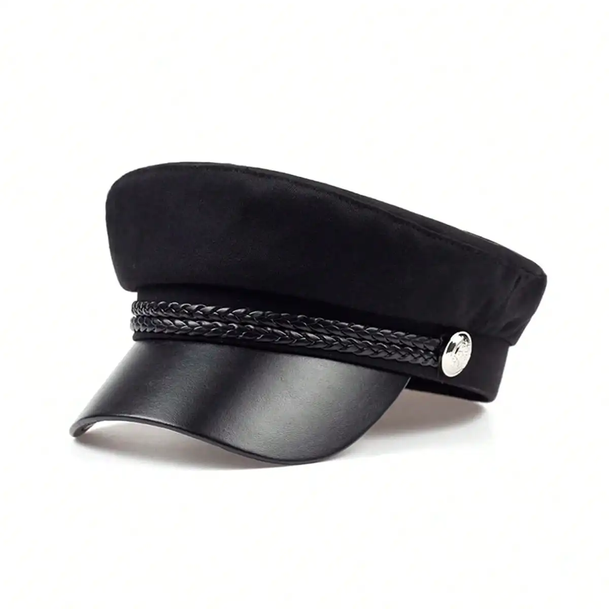 Unisex White Buckle Military H - Snapback Hat Flat 评论和价格