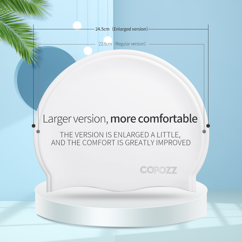 COPOZZ Women Men Silicone Swim - Swim Hat Silicone 评论和价格