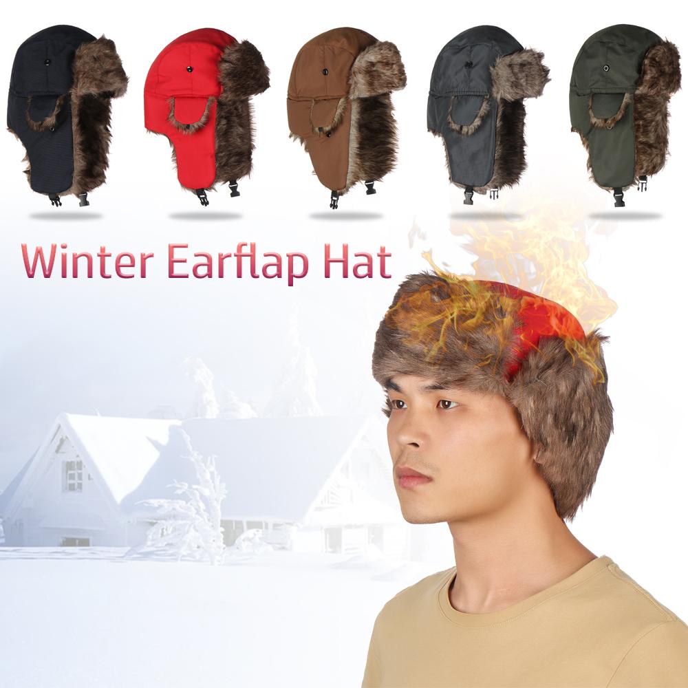 Warm Earflap Trapper Winter Ca - Winter Trapper Hat 评论和价格
