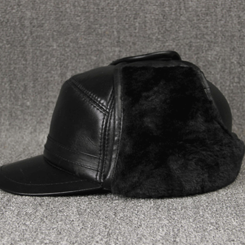 SILOQIN Men's Genuine Leather  - Winter Trapper Hat 评论和价格