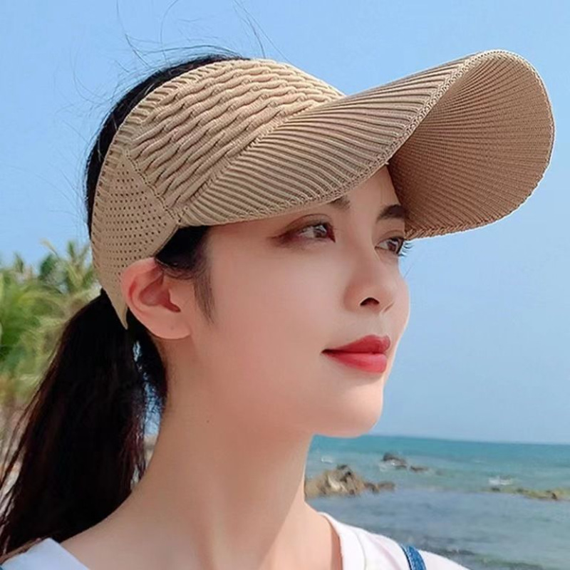 1pcs Women Anti-UV Sun Hats Br - Visor Sun Hat 评论和价格